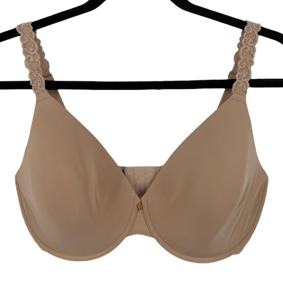 Natori T-shirt bra 732080 Pure Luxe underwire tan size 34G - Picture 2 of 6